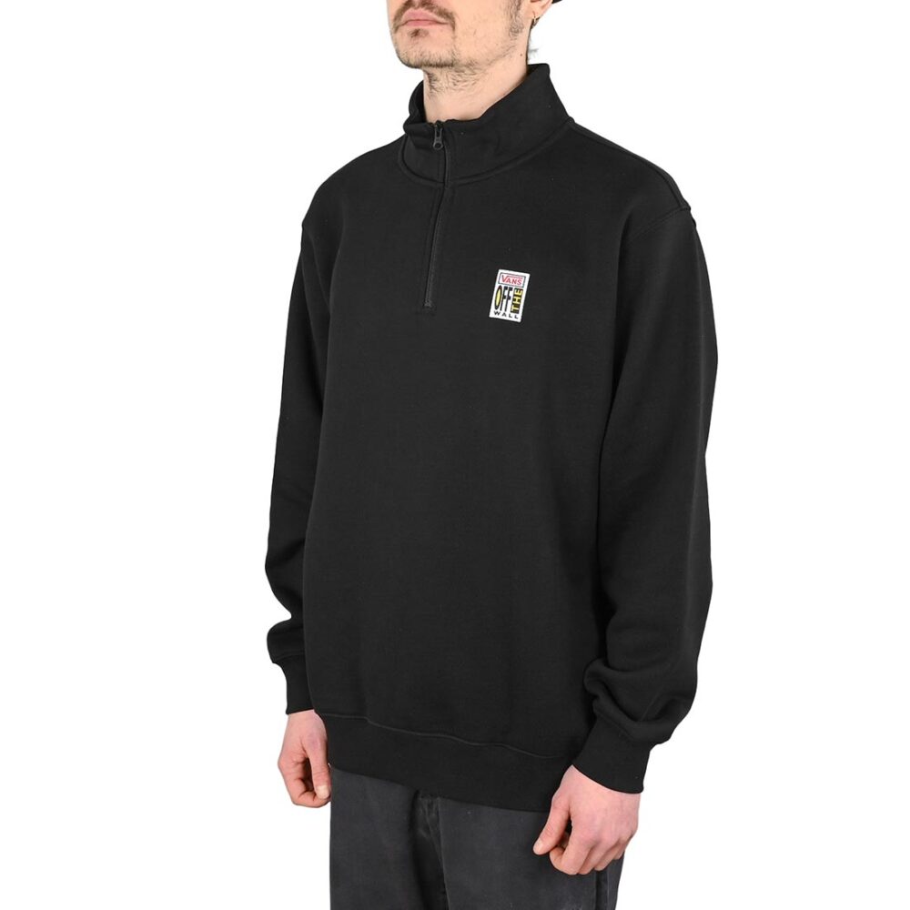 Vans AVE Quarter Zip Sweatshirt - Black