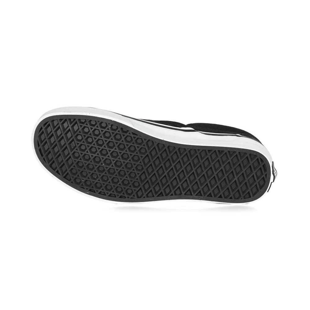 Vans Classic Slip-On Skate Shoes - Checkerboard Black/Black