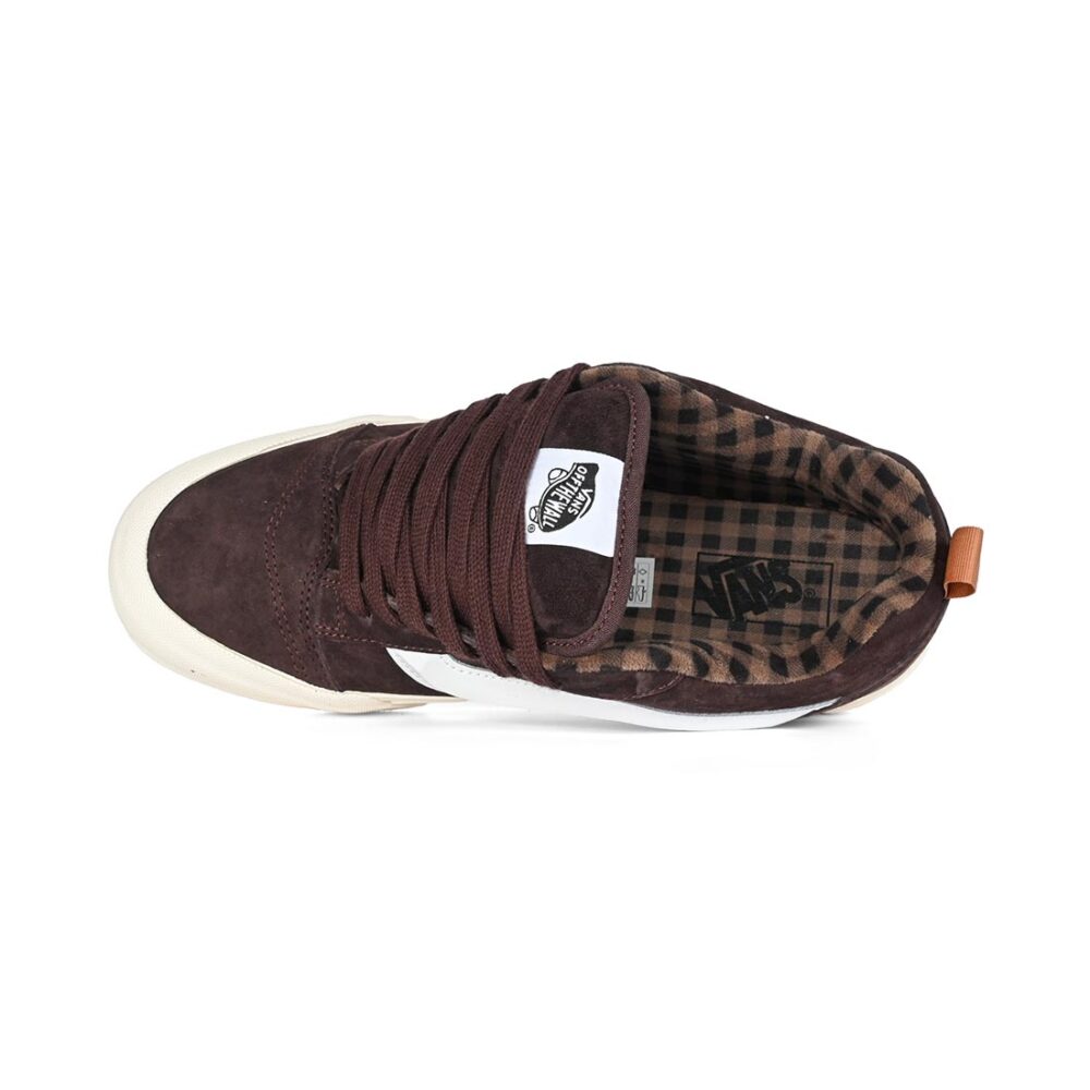 Vans Knu Skool Skate Shoes - Brown