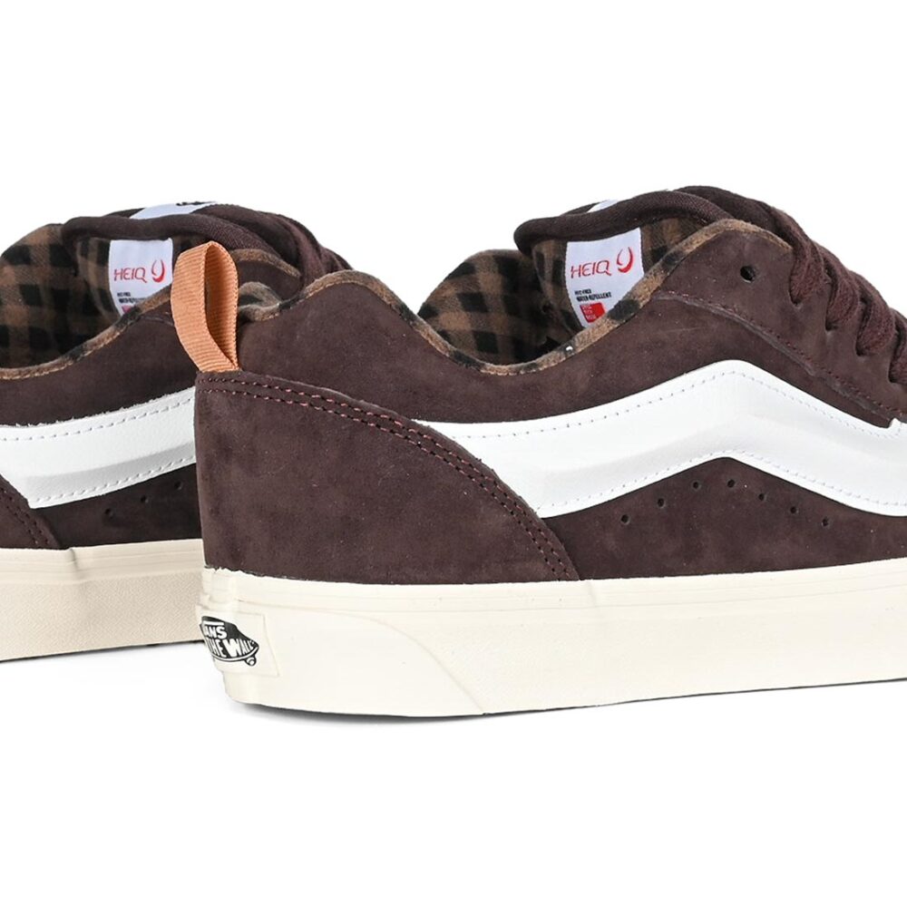 Vans Knu Skool Skate Shoes - Brown