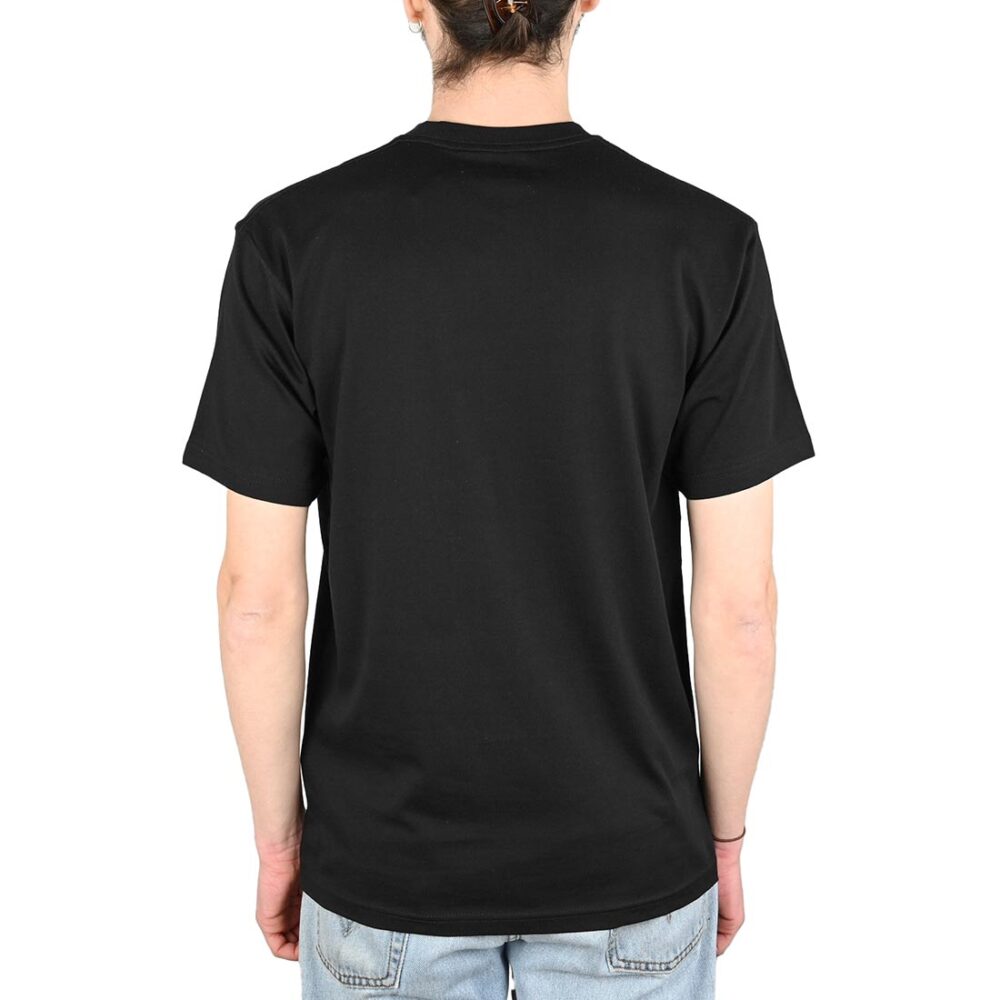 Vans Left Chest Logo II S/S T-Shirt - Black/Racing Red