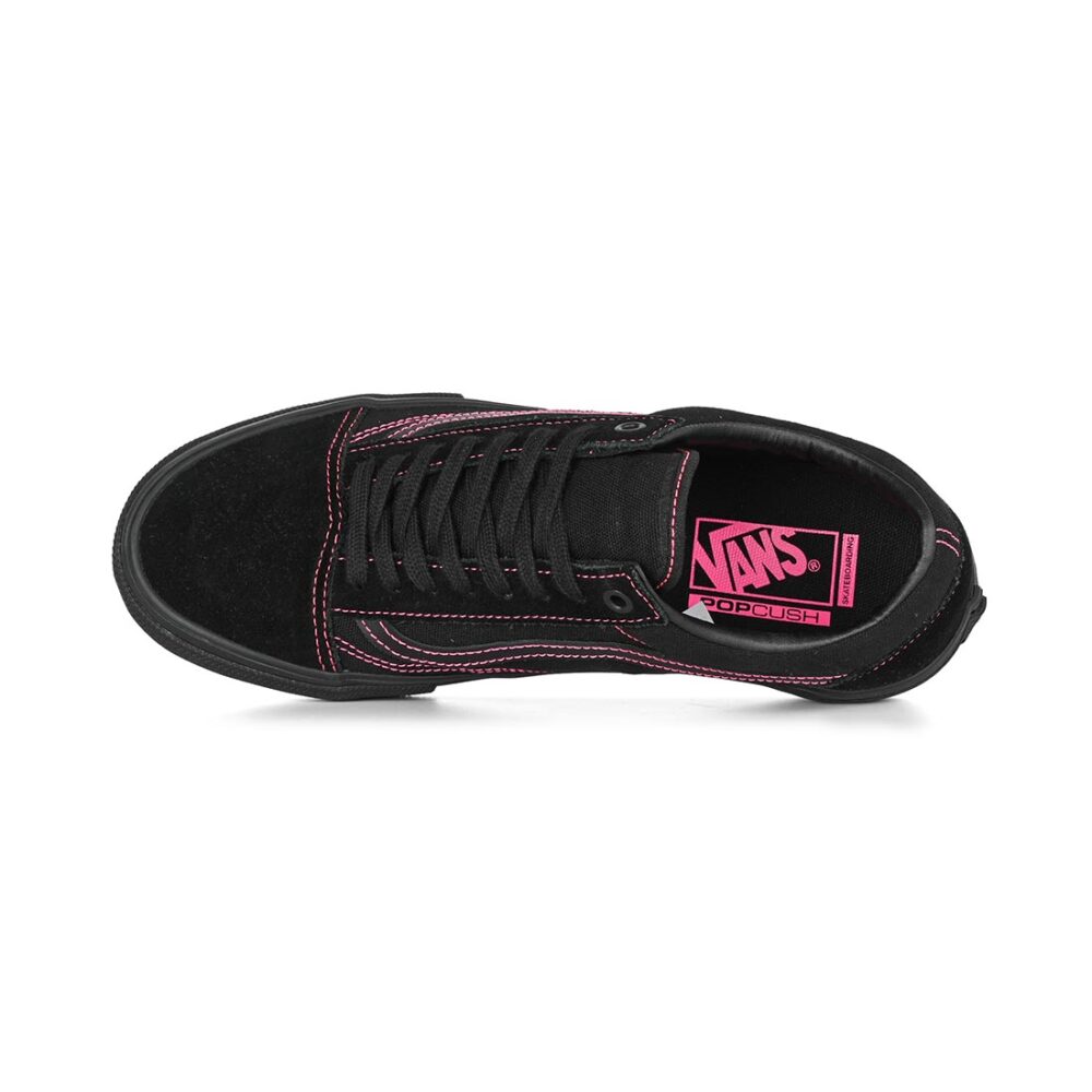 Vans Old Skool Skate Shoes - Black/Pink