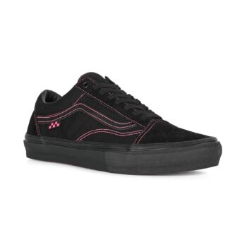 Vans Old Skool Skate Shoes - Black/Pink