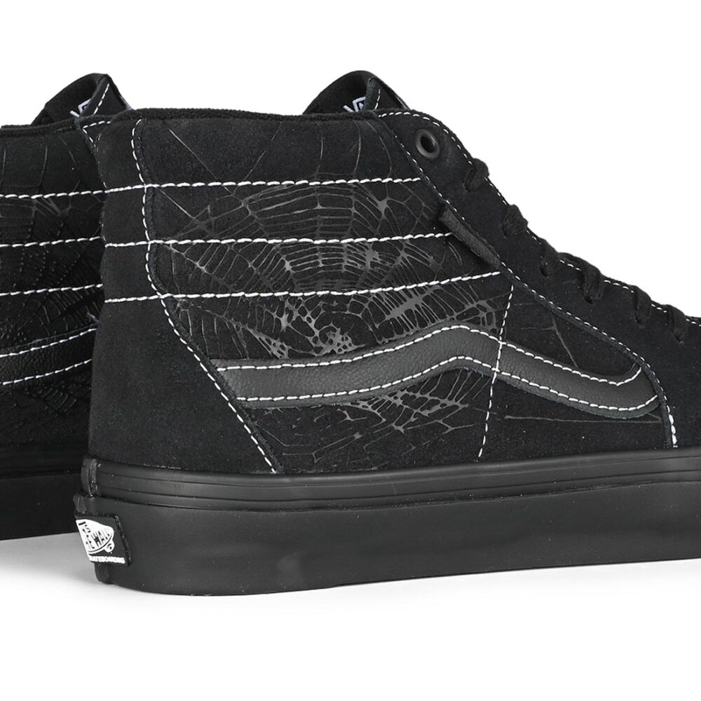 Vans Sk8-Hi Skate Shoes - Web Dark Grey/Black