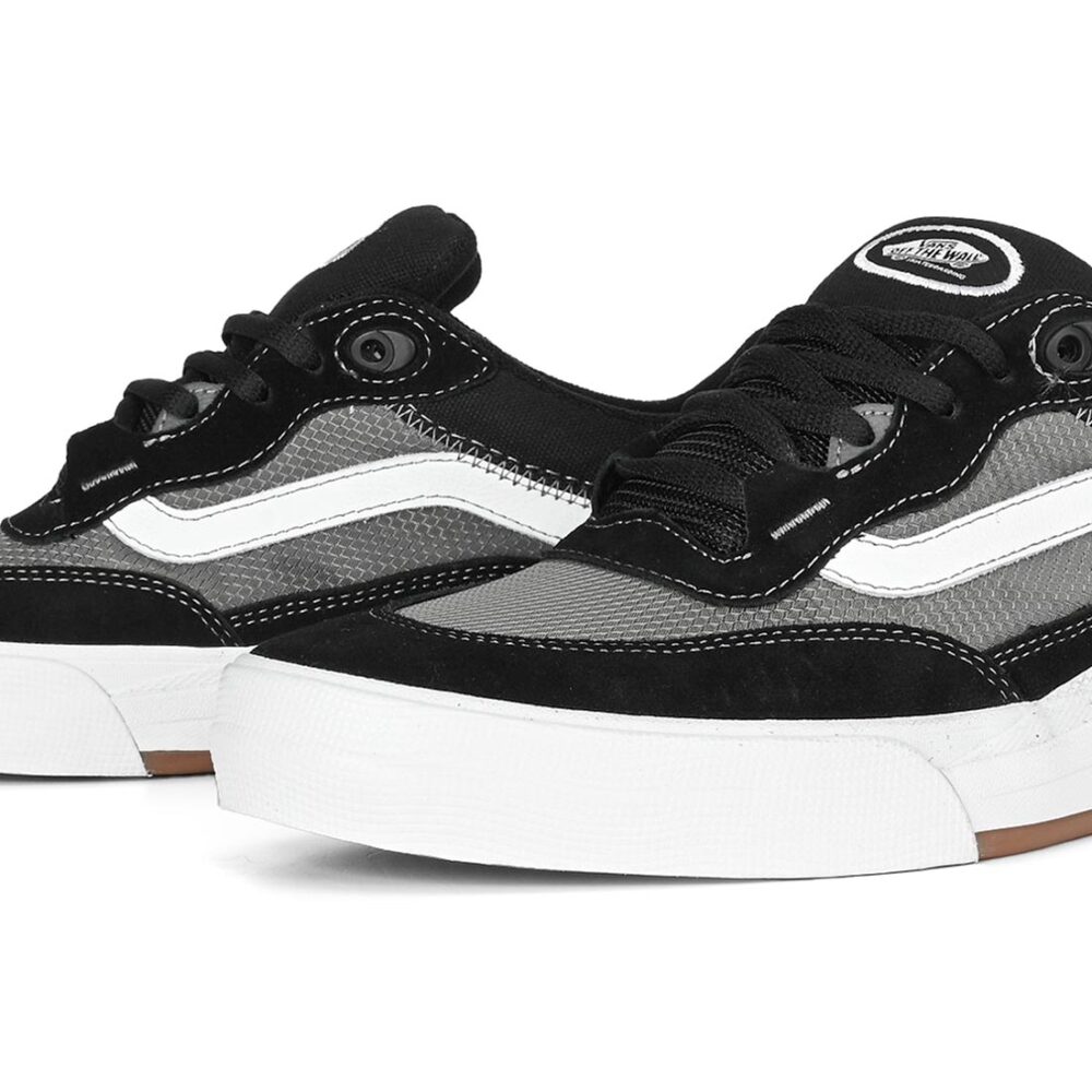 Vans Skate 2 Wayvee Skate Shoes - Black/White/Red