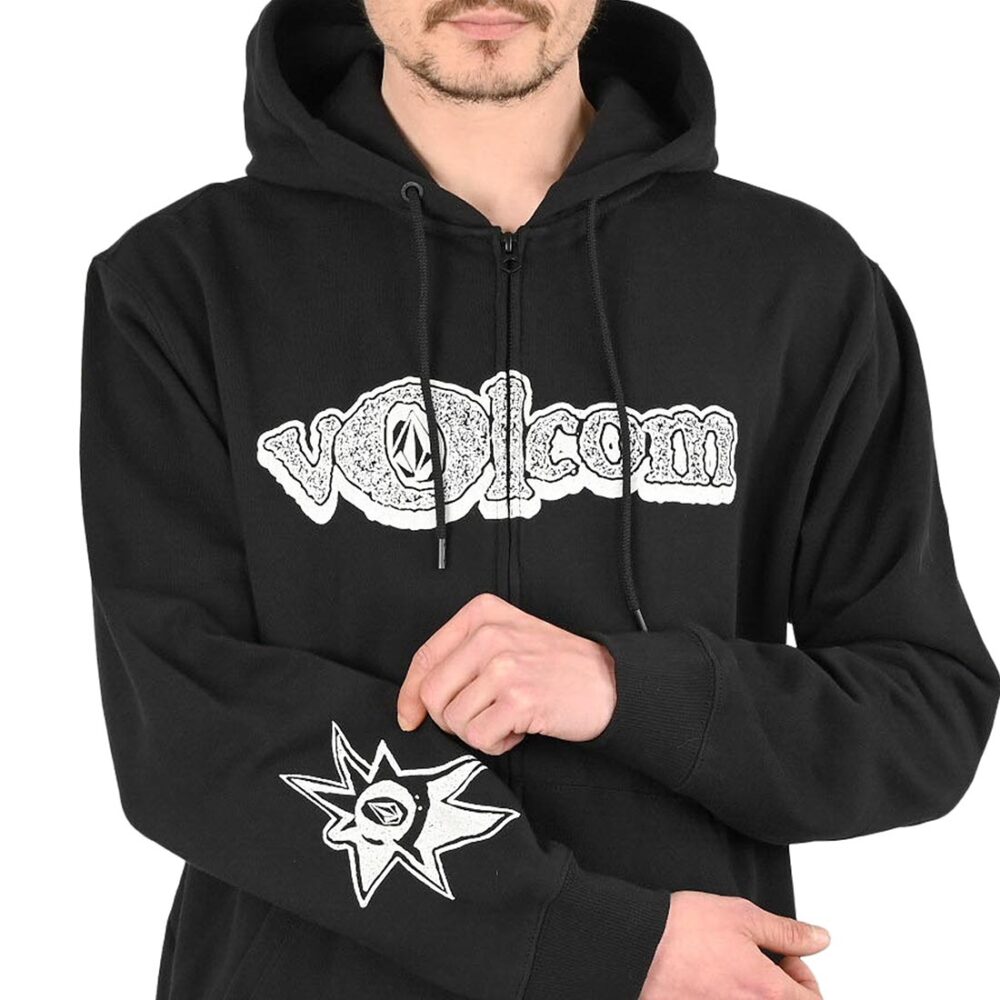 Volcom Ent Zip Hoodie - Black