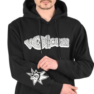 Volcom Ent Zip Hoodie - Black