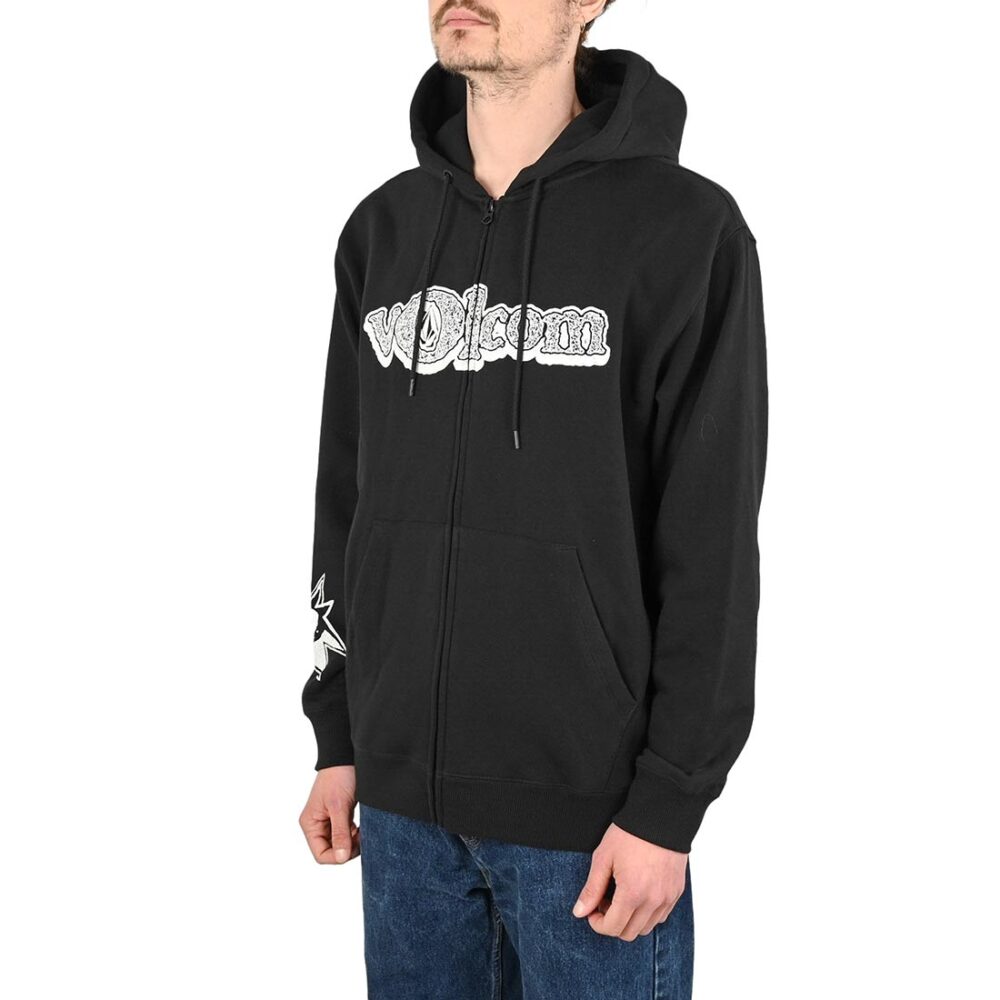 Volcom Ent Zip Hoodie - Black