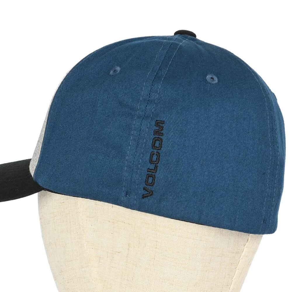 Volcom Full Stone Heather Flexfit Cap - Deep Blue