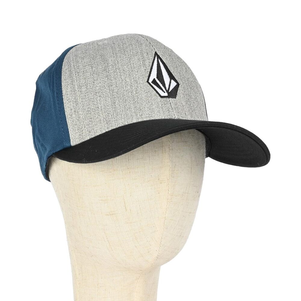 Volcom Full Stone Heather Flexfit Cap - Deep Blue