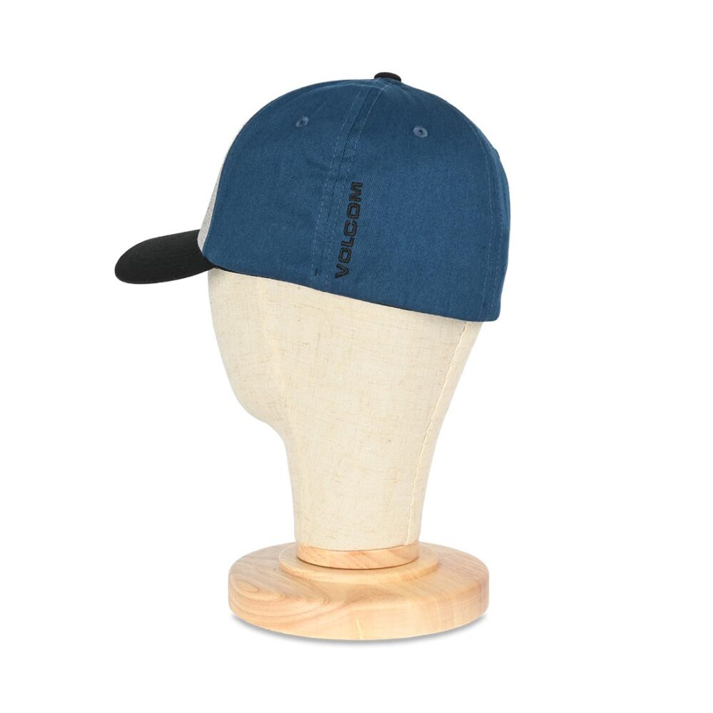 Volcom Full Stone Heather Flexfit Cap - Deep Blue