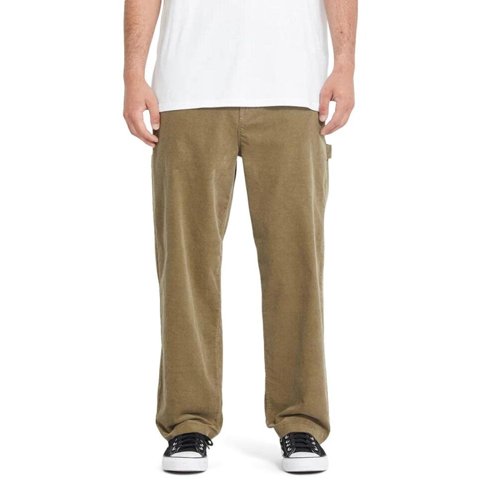 Volcom Kraftsman Loose Cord Pants - Khaki
