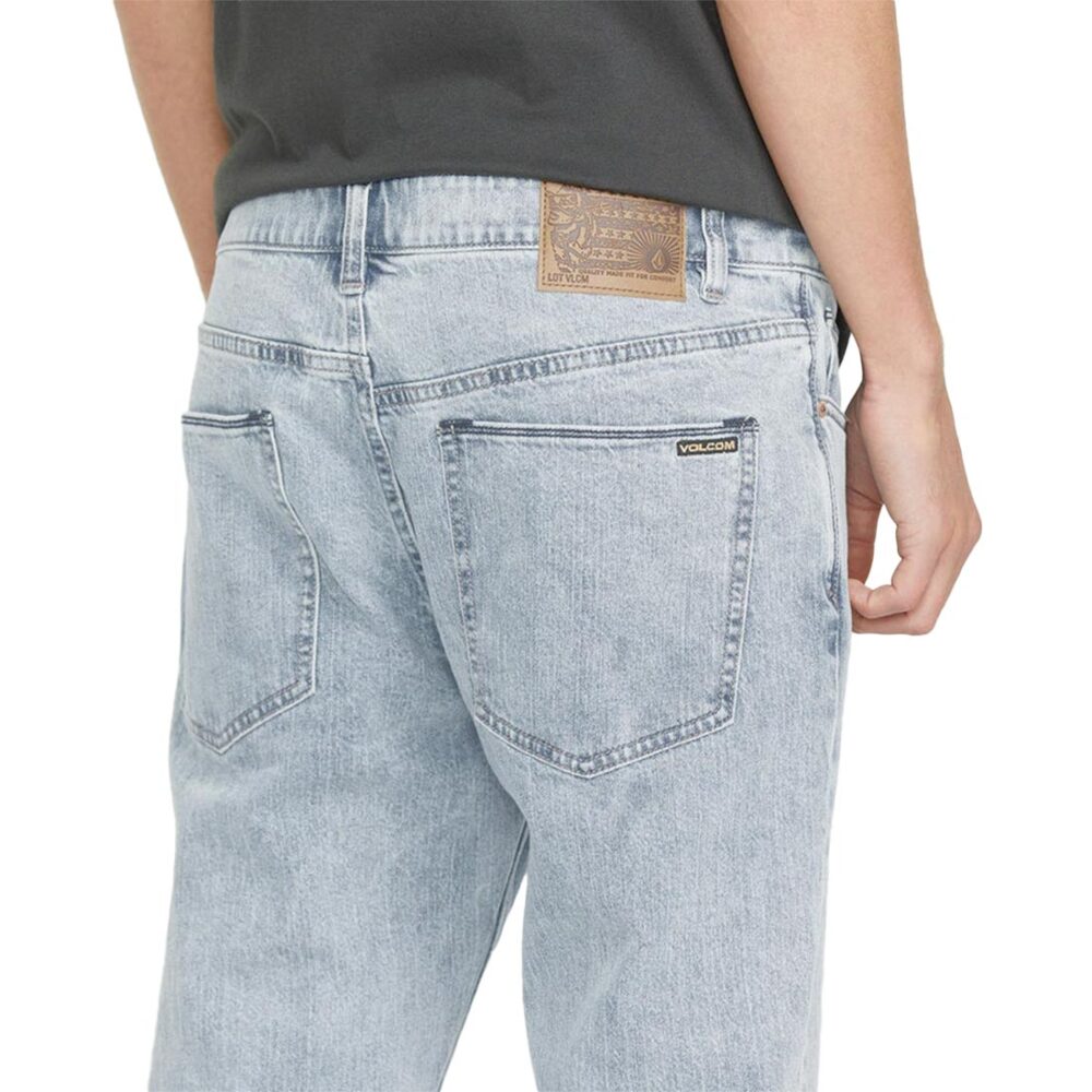 Volcom Solver Straight Fit Jeans - Carolina Blue