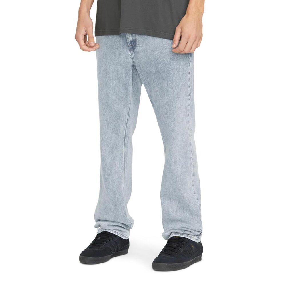 Volcom Solver Straight Fit Jeans - Carolina Blue