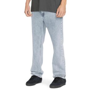 Volcom Solver Straight Fit Jeans - Carolina Blue