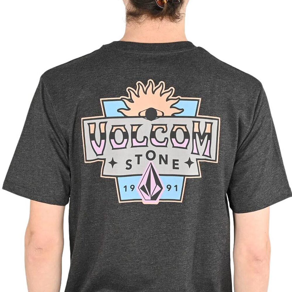 Volcom Sure Thing S/S T-Shirt - Heather Black