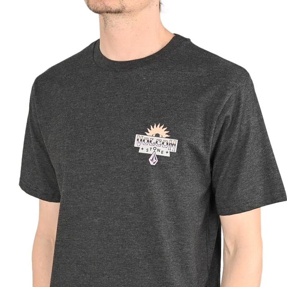 Volcom Sure Thing S/S T-Shirt - Heather Black