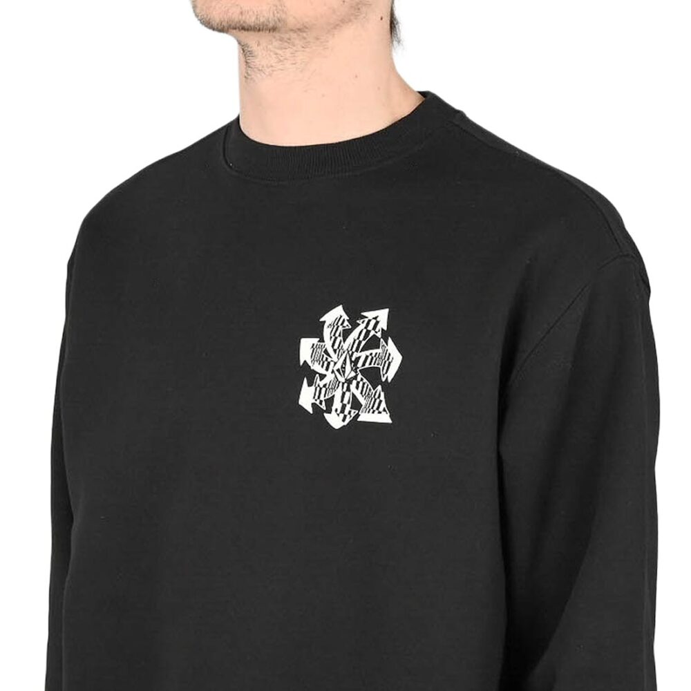Volcom Watanite Pullover Crew Sweater - Black (SP25)