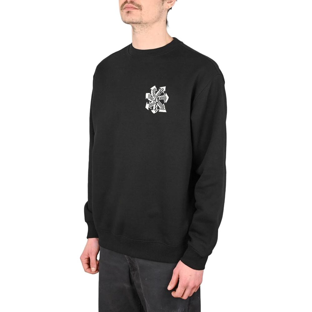 Volcom Watanite Pullover Crew Sweater - Black (SP25)