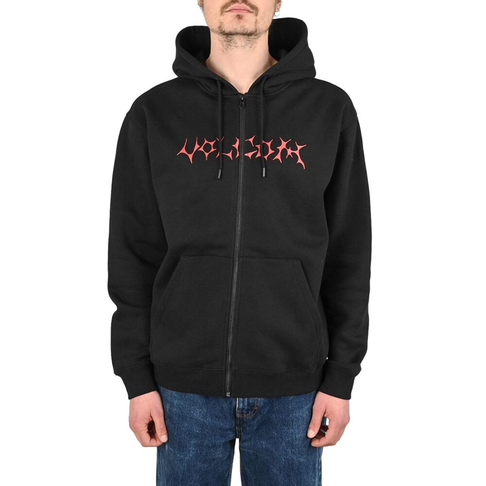Volcom Watanite Zip Hoodie - Black