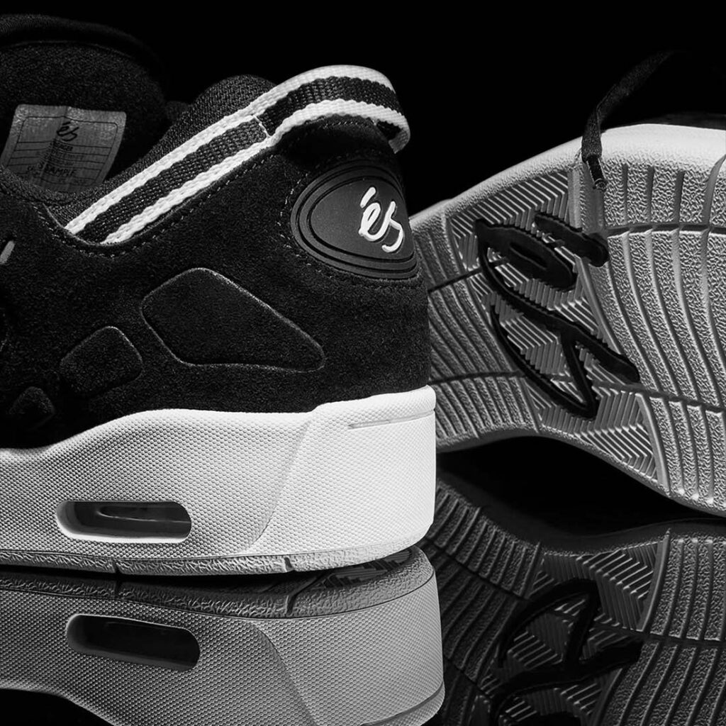 eS Creager Skate Shoes - Black/White/White - Supereight