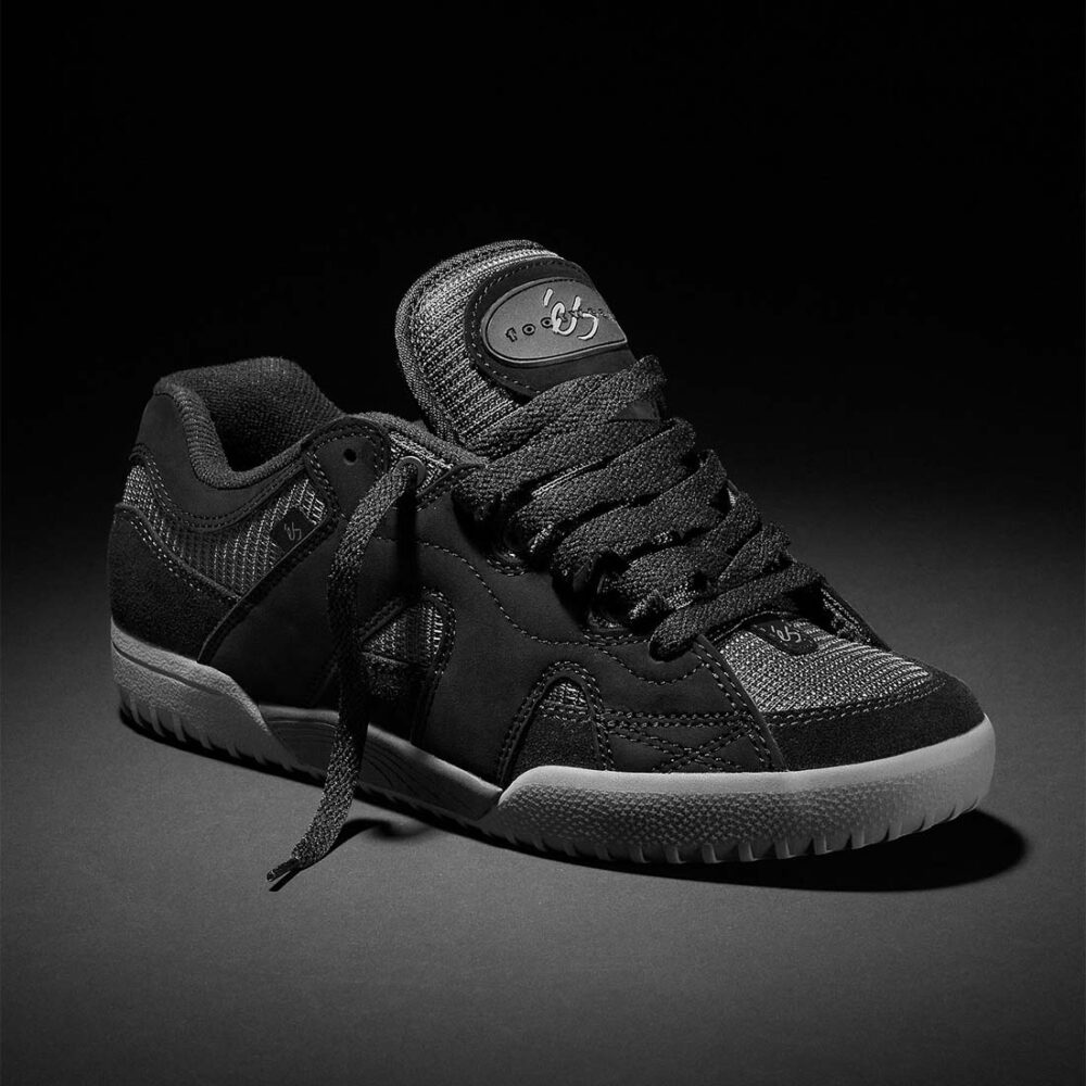 eS One Nine 7 Skate Shoes - Black/Grey