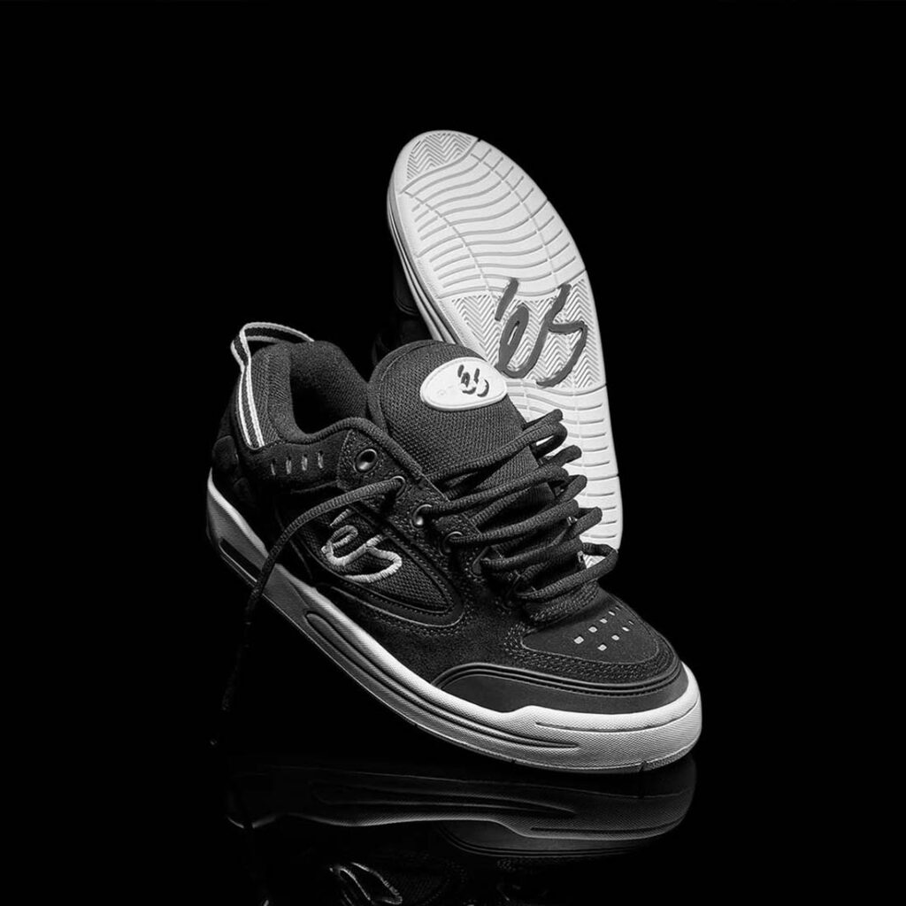 eS Creager Skate Shoes - Black/White/White - Supereight
