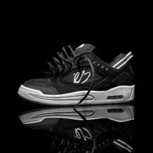 eS Creager Skate Shoes - Black/White/White