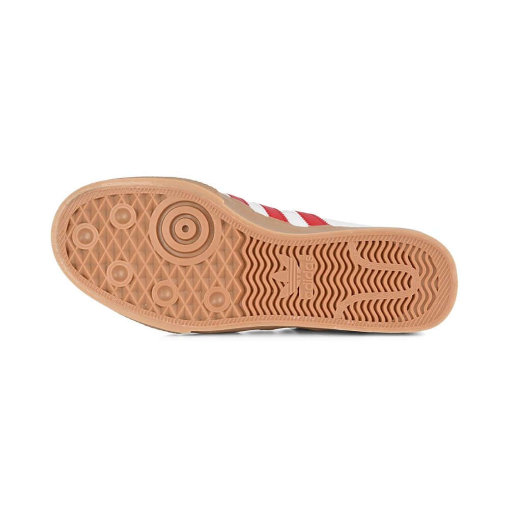 Adidas Adi Ease Skate Shoes - Cloud White/Better Scarlet/Gold
