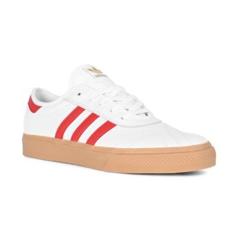 Adidas Adi Ease Skate Shoes - Cloud White/Better Scarlet/Gold