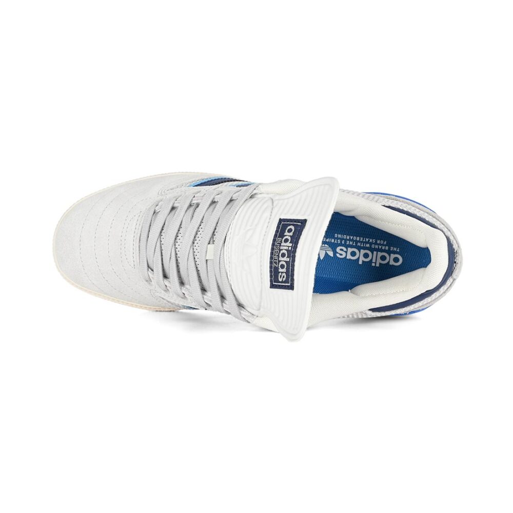 Adidas Busenitz Skate Shoes - Grey/Dark Blue/Chalk White