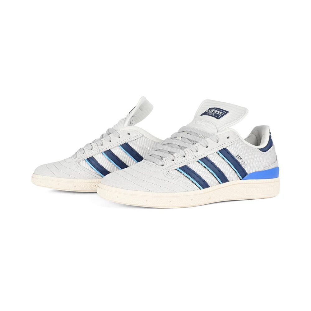 Adidas Busenitz Skate Shoes - Grey/Dark Blue/Chalk White