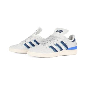Adidas Busenitz Skate Shoes - Grey/Dark Blue/Chalk White
