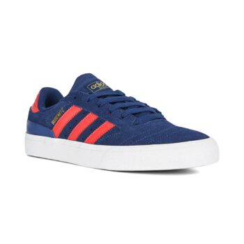 Adidas Busenitz Vulc II Skate Shoes - Dark Blue/Scarlet/Gold