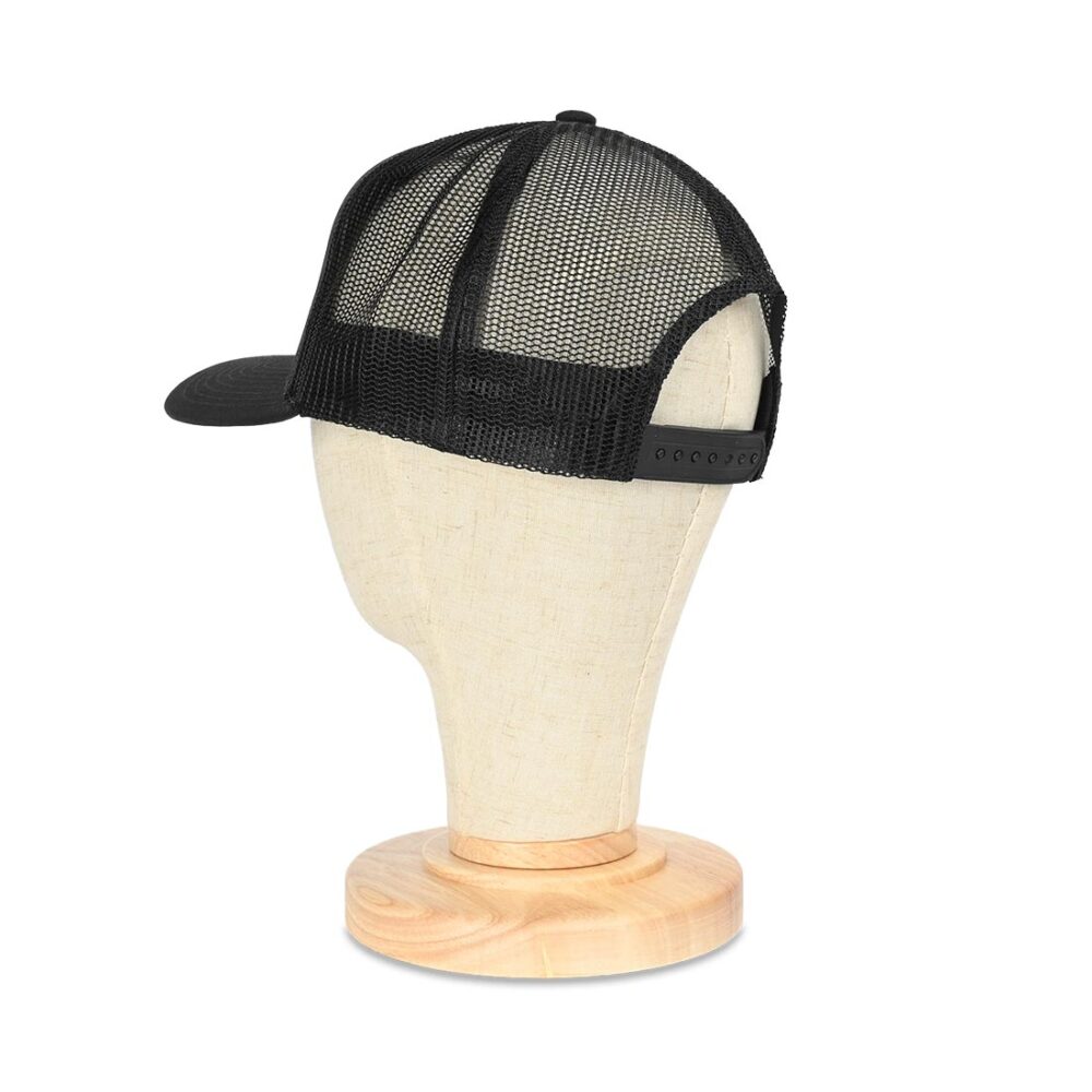 Brixton Alpha Block Mesh Back Trucker Cap - Black
