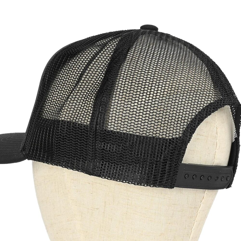 Brixton Alpha Block Mesh Back Trucker Cap - Black