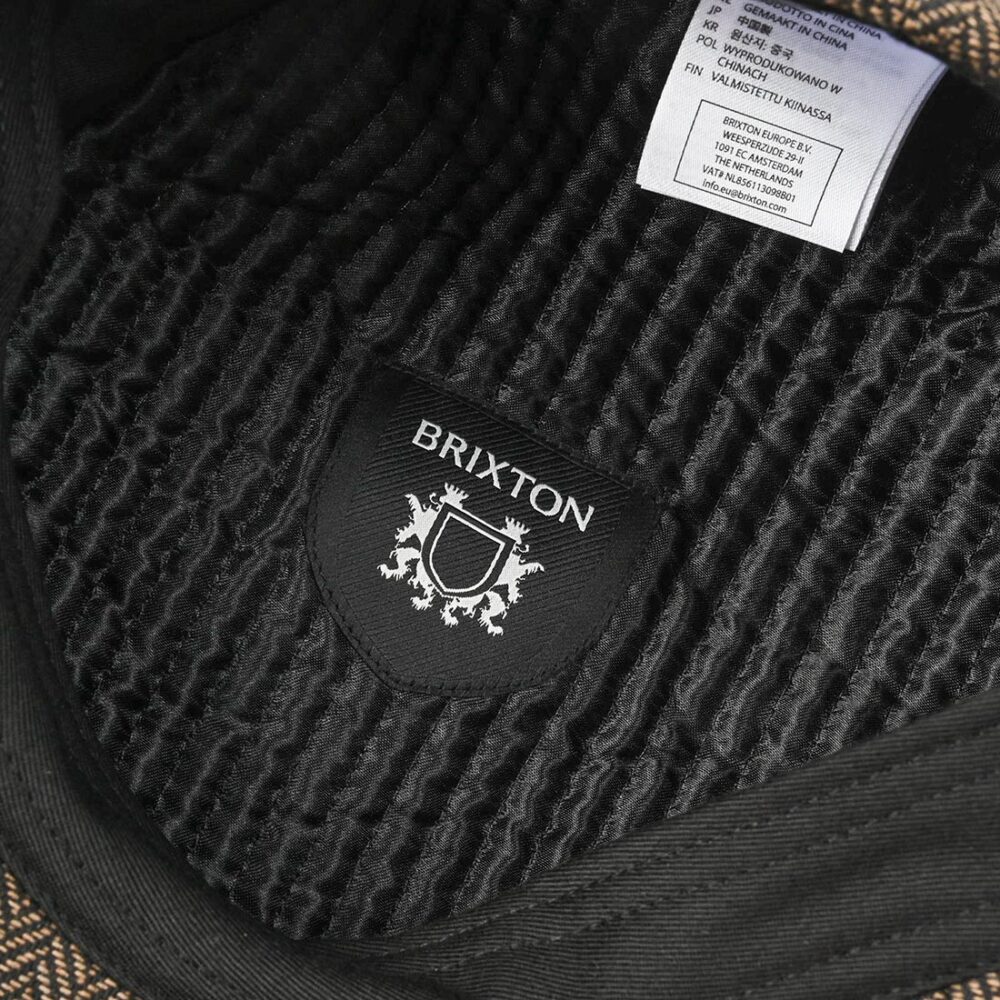 Brixton Brood Snap Cap - Khaki/Brown Plaid
