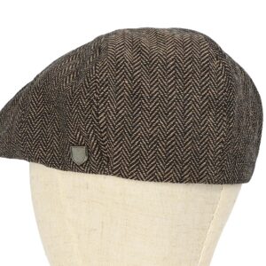 Brixton Brood Snap Cap - Khaki/Brown Plaid