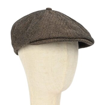 Brixton Brood Snap Cap - Khaki/Brown Plaid