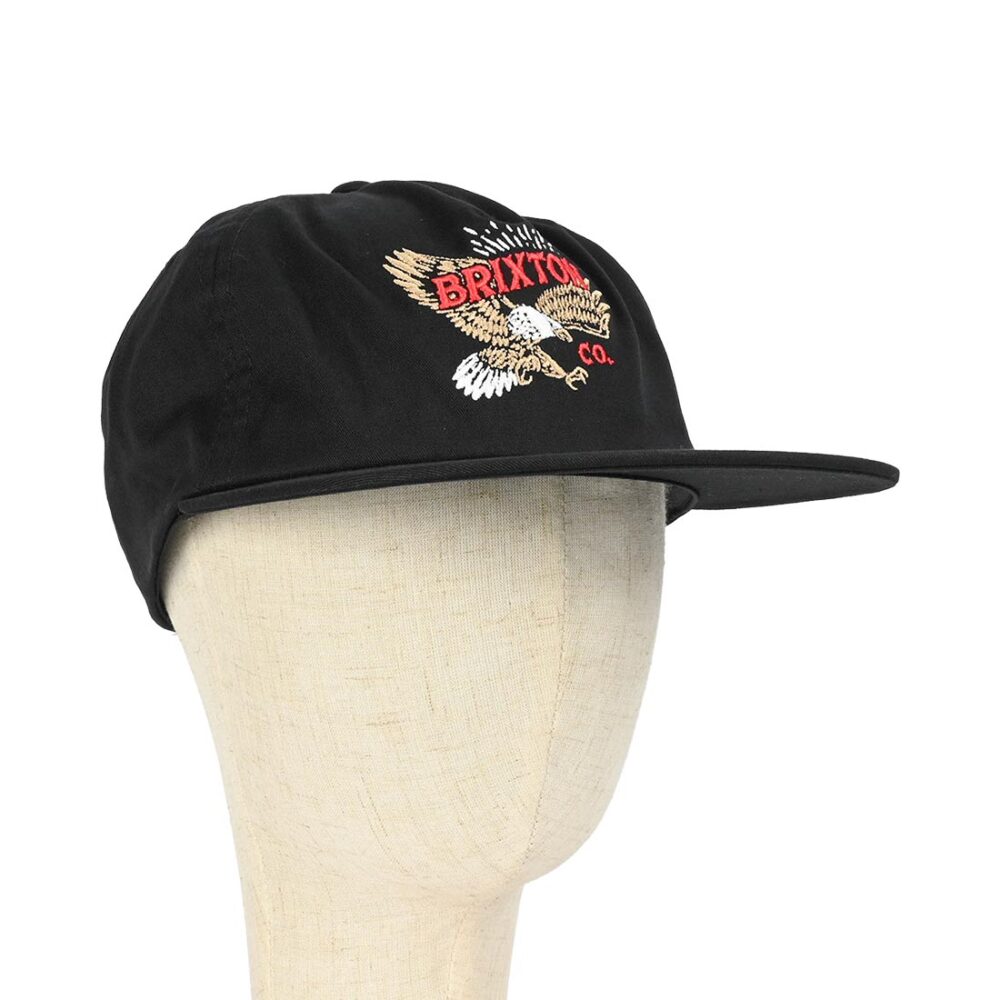 Brixton Keller Snapback Hat - Black