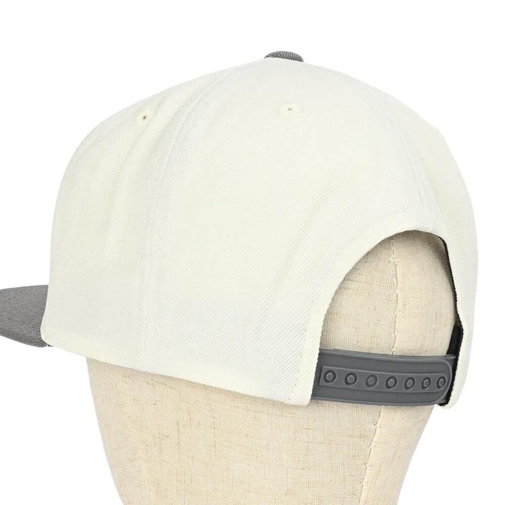 Brixton Oath III Snapback Cap - Charcoal/Off White