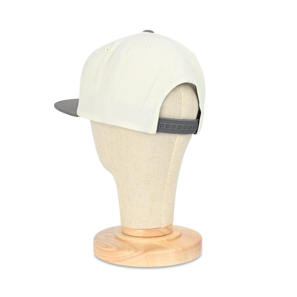Brixton Oath III Snapback Cap - Charcoal/Off White