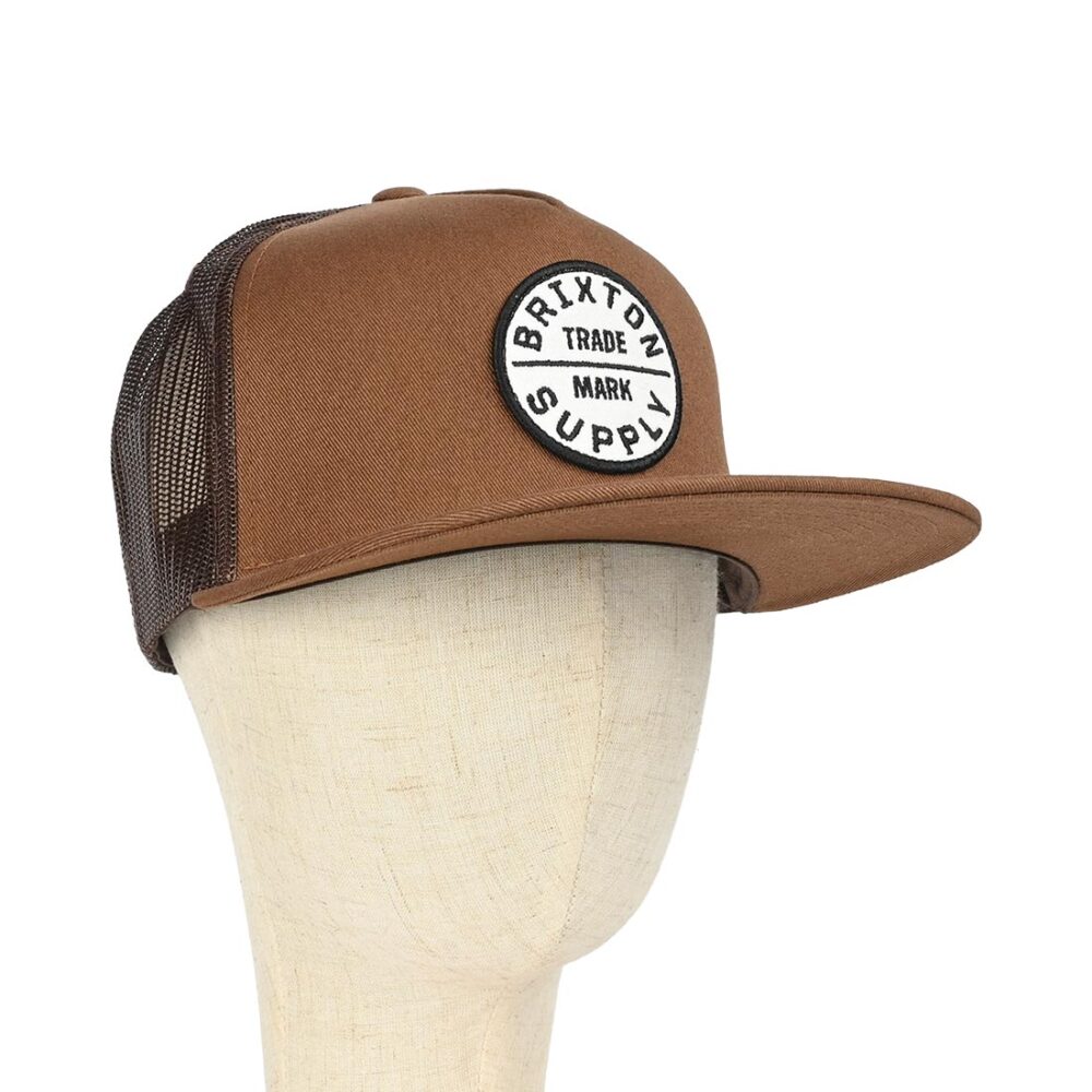 Brixton Oath Trucker Cap - Pinecone Brown/Pinecone Brown