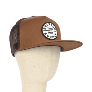Brixton Oath Trucker Cap - Pinecone Brown/Pinecone Brown