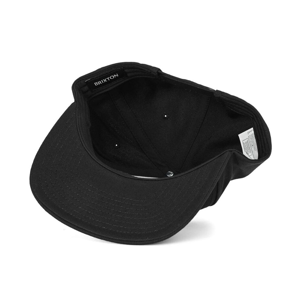 Brixton Roller Snapback Cap - Black