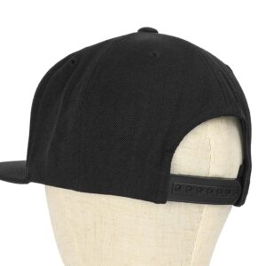 Brixton Crest Snapback Cap - Black