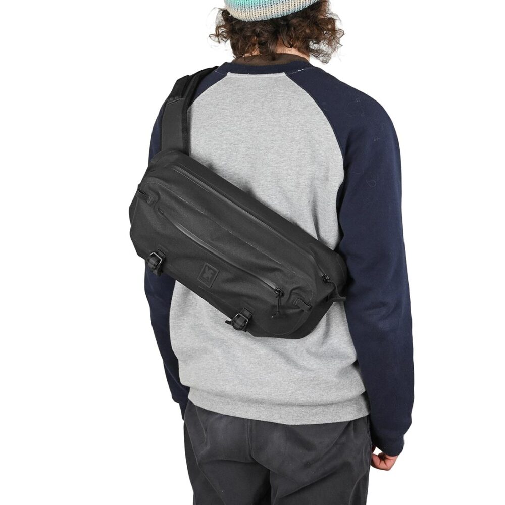 Chrome Kadet WP Nylon 9L Messenger Bag - Black
