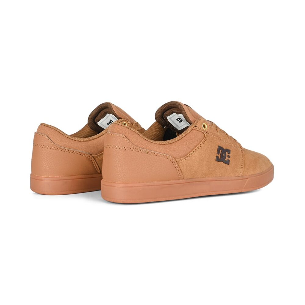 DC Crisis 2 Low Top Skate Shoes - Brown/Brown/Brown