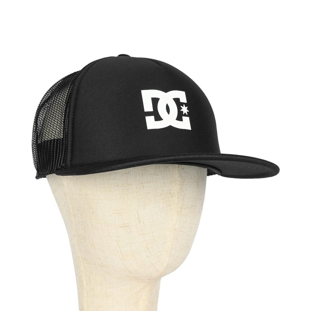 DC Gas Station Trucker Cap - Black