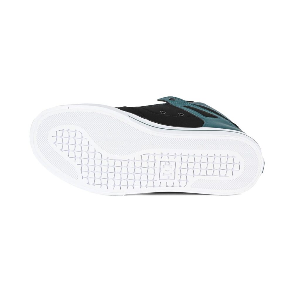DC Pure High Top WC Skate Shoes - Dark Teal